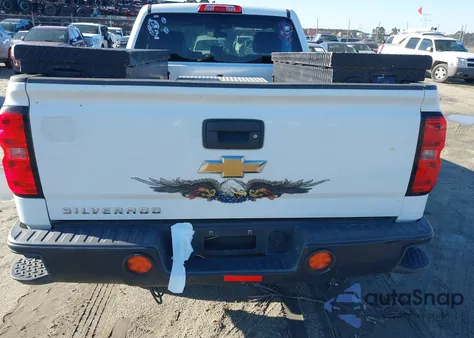 2015 Chevrolet Silverado 1500 Wt из США, поврежденный, VIN 1GCNCPEH8FZ272479